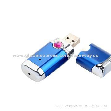 Popular USB Flash Drives with Silkscreen Logos, 64MB-64GB Capacity Available, Individual Packing